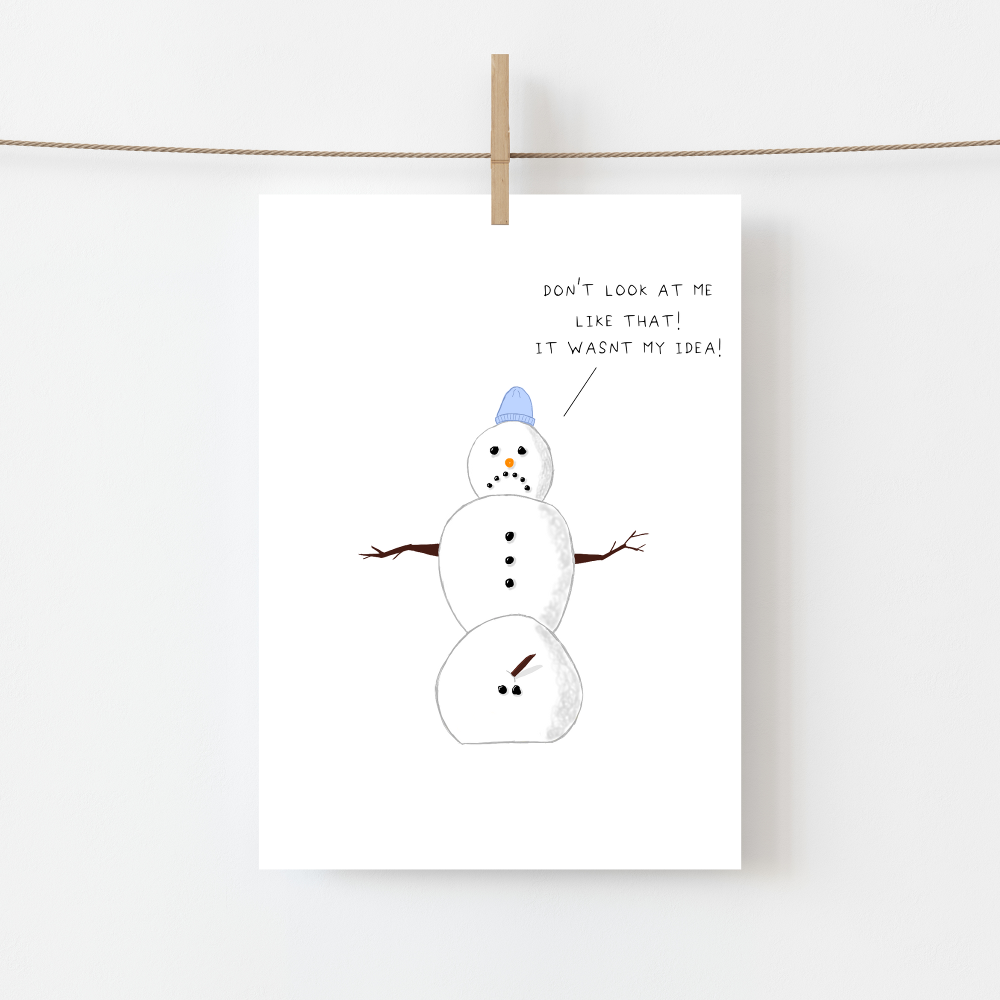 Rude Snowman