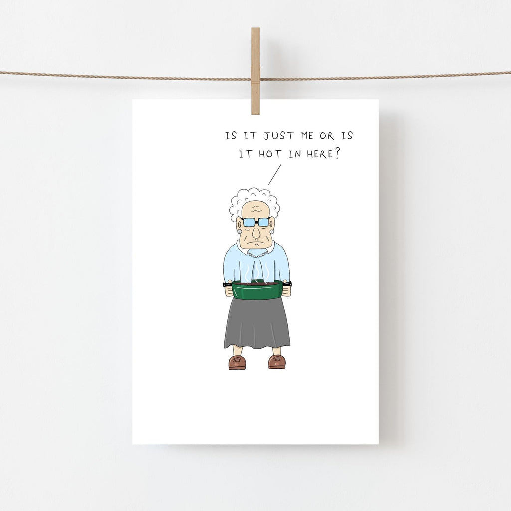 It's Hot Birthday Card