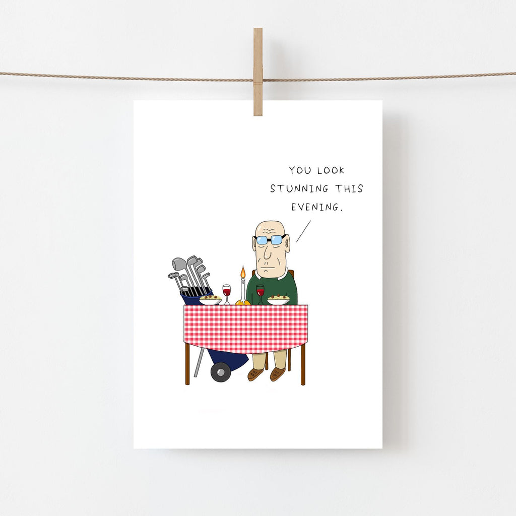 Golf Lover Greeting Card