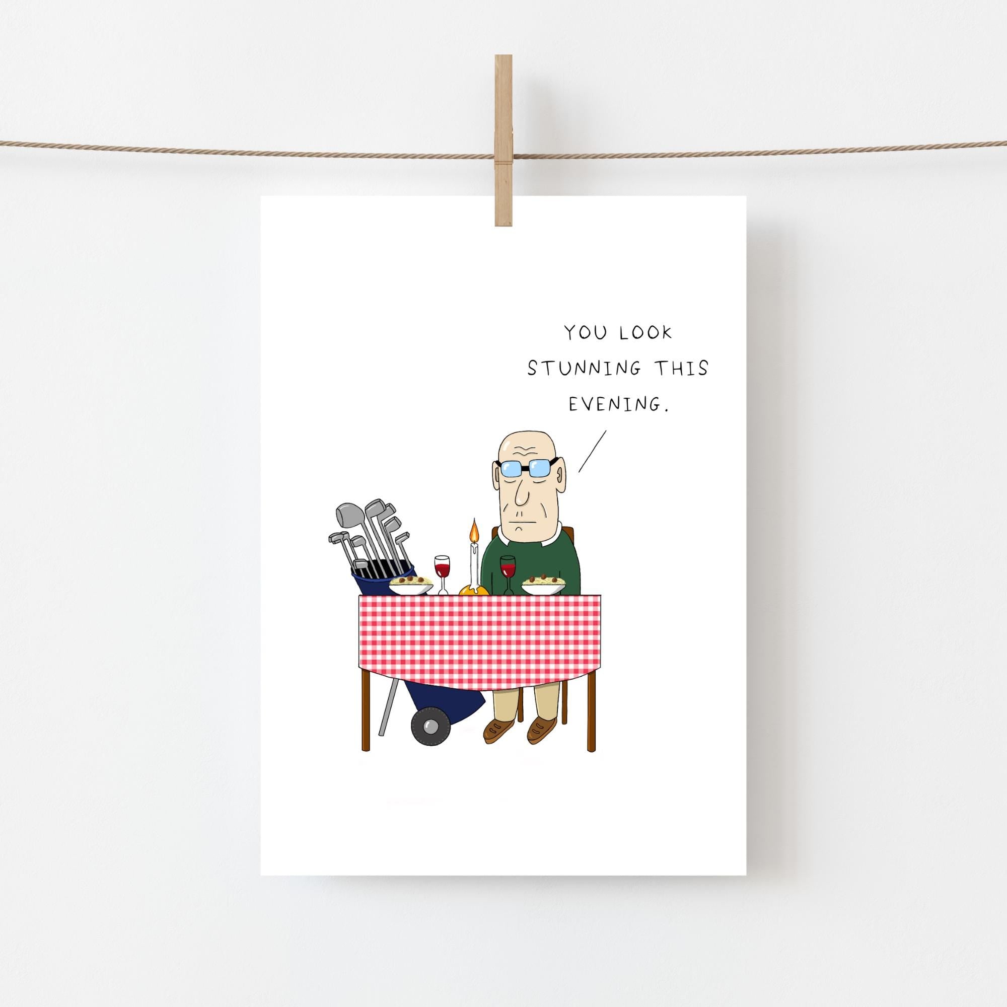 Golf Lover Greeting Card