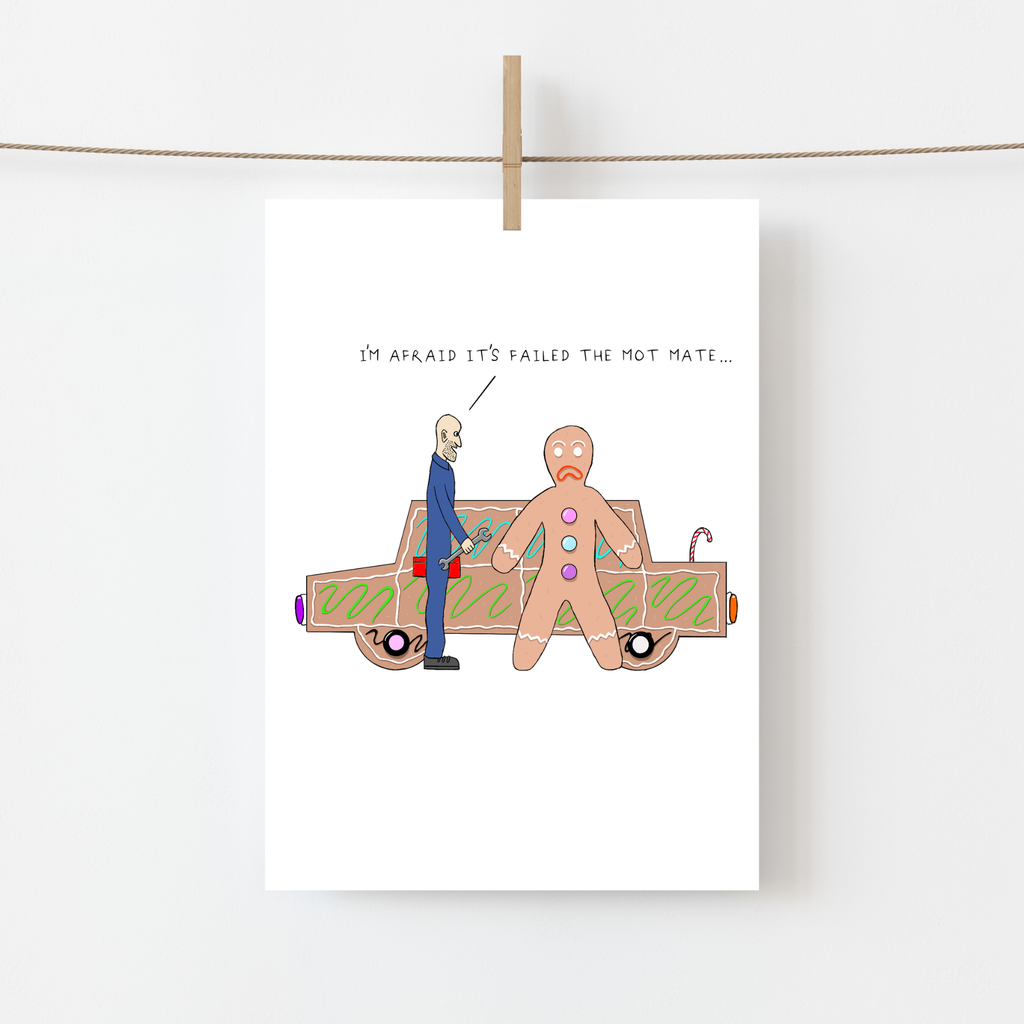 Gingerbread MOT Failed