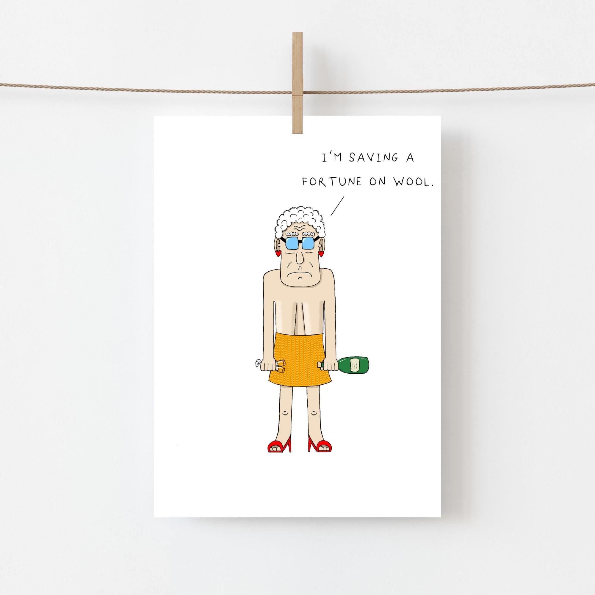 Sassy Granny Birthday Card